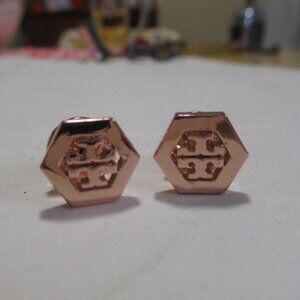 Tory Burch Rose Gold Earrings